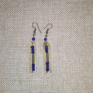 Handbeaded earrings